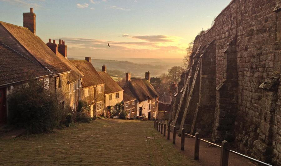 Ferienwohnung Little Brewers Escape To The Foot Of Gold Hill Dorset Shaftesbury Exterior foto